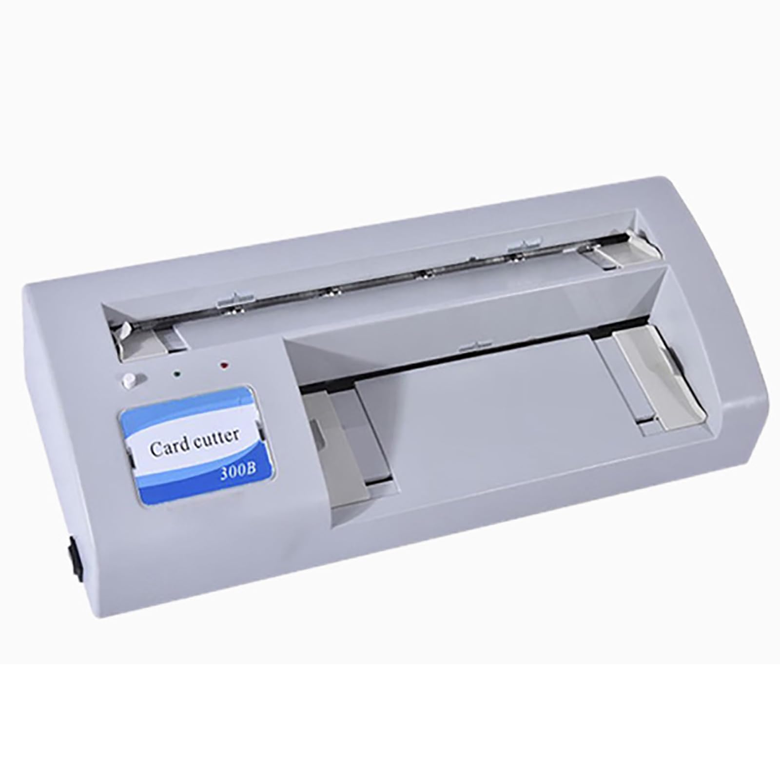 Taglierina automatica per biglietti da visita, taglierina elettrica per carta da 120-250 g, larghezza 195-212 mm, lunghezza 297 mm, per ufficio e negozio di stampa