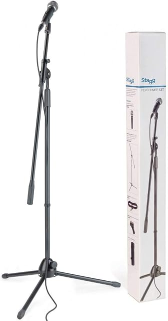 Stagg SDM50 SET Microphone and Stand Set