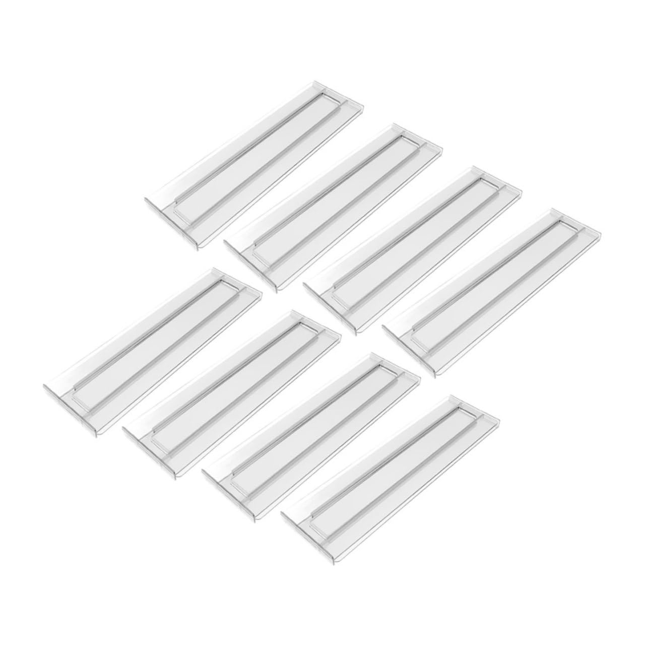 Divisori per Cassetti Regolabili Espandibili 8 Pezzi Ps | Biancheria e Capi, 27, 5-52cm, Installazione Semplice, Ordinamento Pratico
