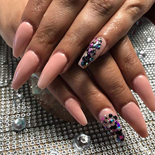 Clear Acrylic Nail Tips - French Nail Tip BTArtbox 500pcs Fake Nails Half Cover False Nail with Case for Dip Powder Nail… - Image 8