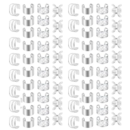 Accesorios para cabello trenzado en pack de 40 piezas miniatura 2
