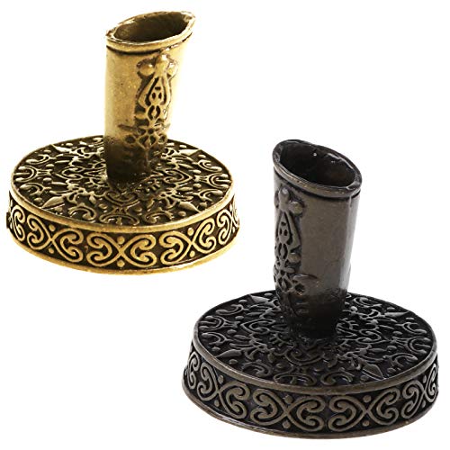 Qirun Portapenne a Inserimento Rotondo in Metallo