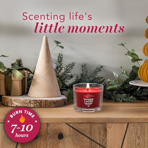 Yankee Candle Set de regalo de velas aromáticas navideñas | 6 mini velas votivas rellenas | Colección Après Ski | Regalos navideños perfectos para mujeres