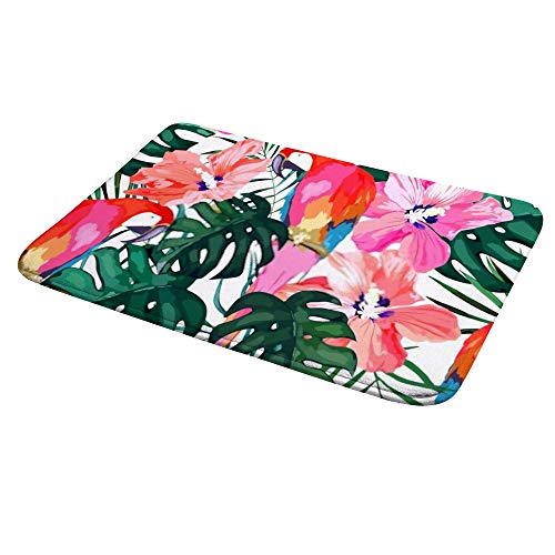 Tapis de cuisine salon corail CHEHONG antidérapant et doux