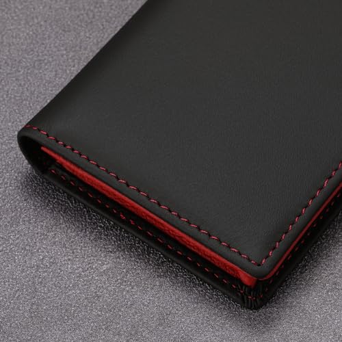 Image of HISCOW Business Card Holder with Large Compartment - Full Grain Leather