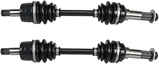 NICHE High Strength Front Axle for 2000-2002 Yamaha Kodiak 400 5GH-2510F-00-00 5GH-2510J-00-00 2 Pack