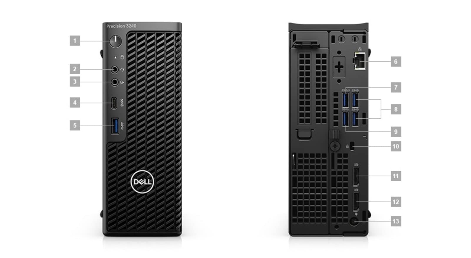 Amazon.com: Dell Precision 3240 Workstation Desktop | Core i7