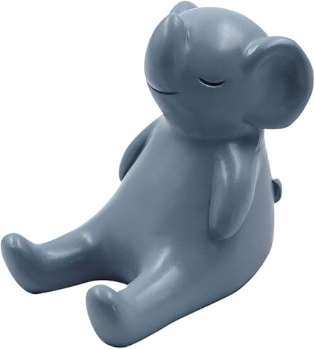 Miniatura 4 de Soporte para teléfono celular de escritorio, soporte para teléfono inteligente de resina con animales lindos para oficina, manos libres, ornamento