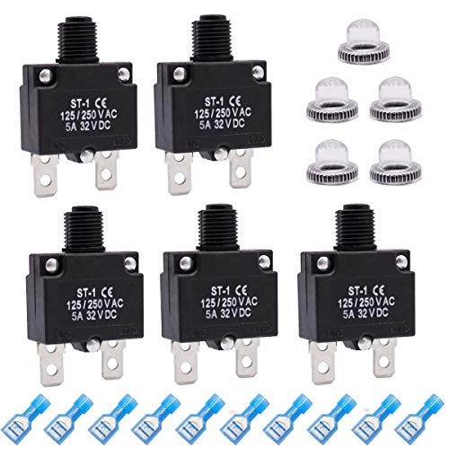 mxuteuk 5A Push Button Breaker