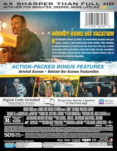 Image of Nobody 2 - Limited Edition Steelbook (4K Ultra HD + Blu-ray + DVD)