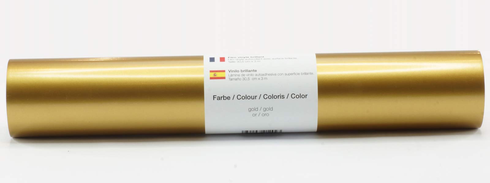 Plotterfolie Vinyl 30,5 cm x 3 m – glänzend, 39 Farben