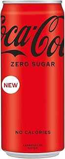 Coca-Cola Zero Sugar, No Calories Soft Drink Can, 300 ml