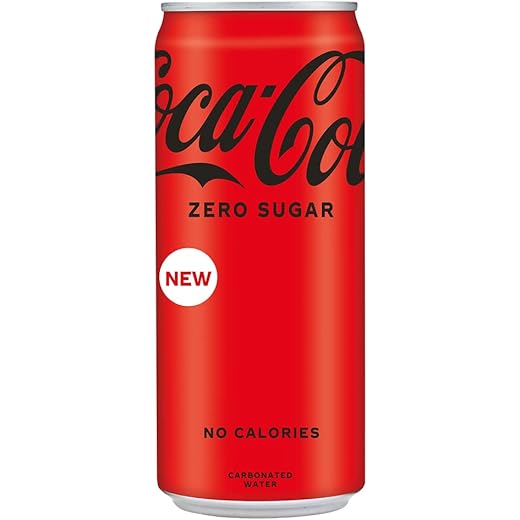 Coca-Cola Zero Sugar Soft Drink Can 300ml 300 Ml