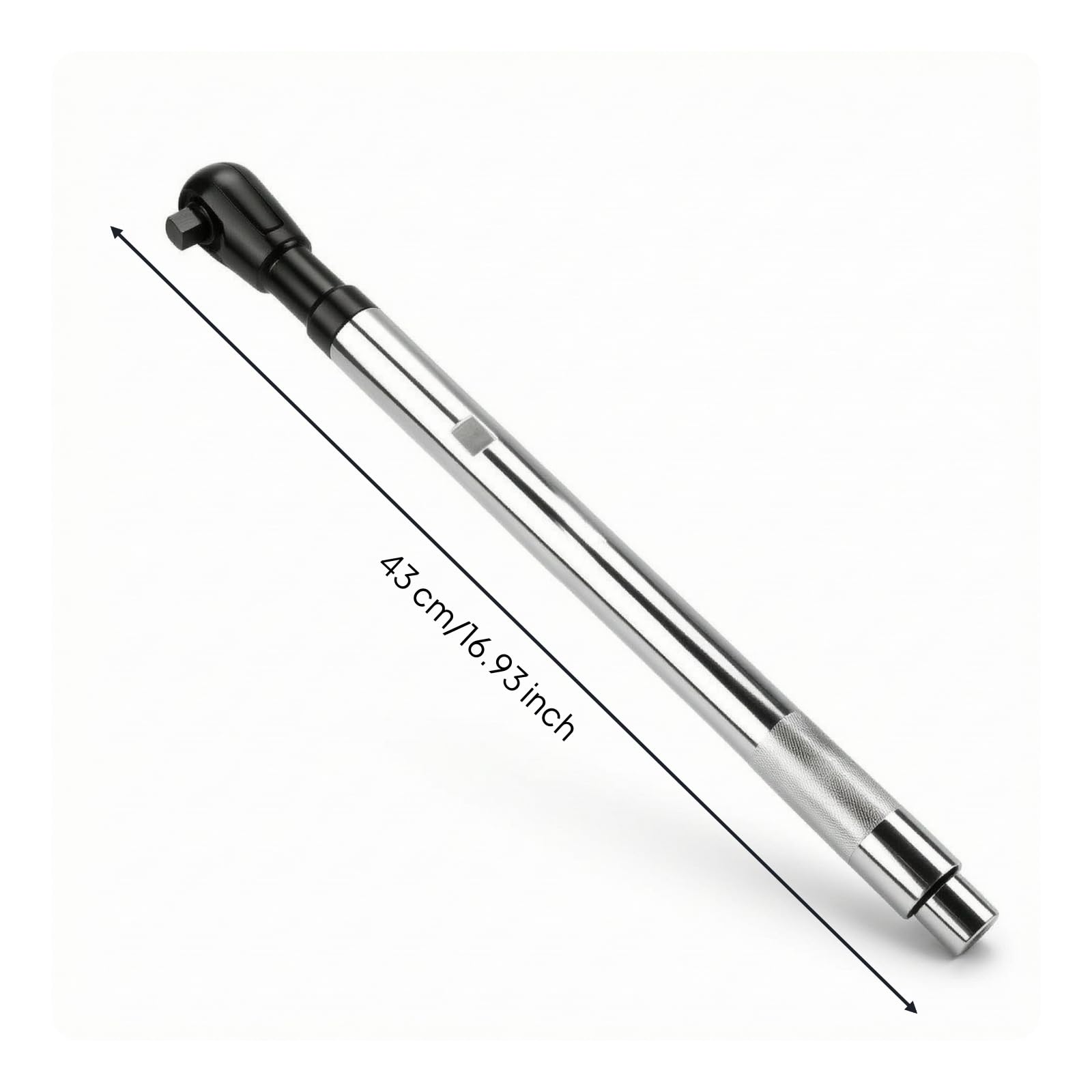 Chiave a Cricchetto da 1/2 Pollice Allungato Chiave a Cricchetto Allungata Cromato Utensile per Meccanici, Manutentori, Officina, Autoriparazione