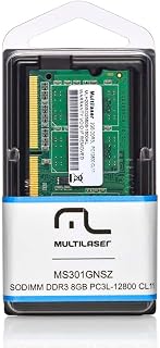 Memória Multilaser Ddr3 Sodimm 4Gb 1600 Mhz - MM420