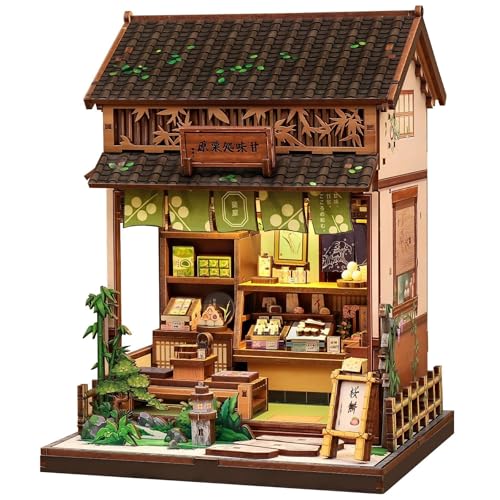 Fsolis Book Nook Kit - DIY Miniature House Kit for