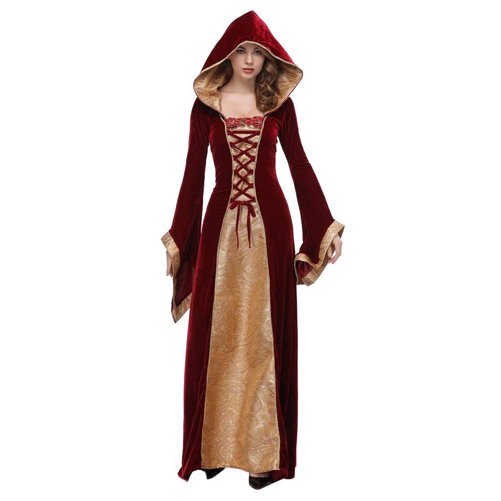 Amazon | Jinbs ハロウィン 女王マントコスチューム ロング