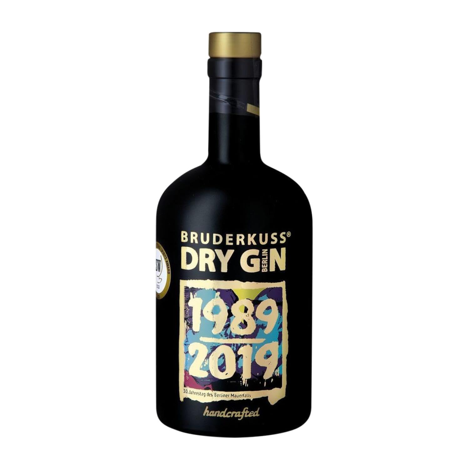 Ginebra Bruderkuss 30 Jahre Mauerfall Gin Botella Medium 50 cl