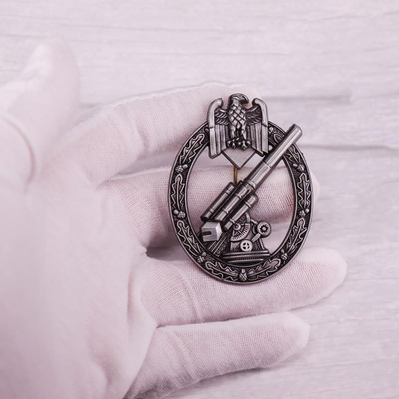 FOTN WW2 German Military Brooches Metal Medal Eagle Badges Pin, Black2