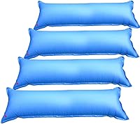 Vista 6 de Robelle Deluxe Almohada de aire ecualizadora de hielo, Paquete de 4, Azul