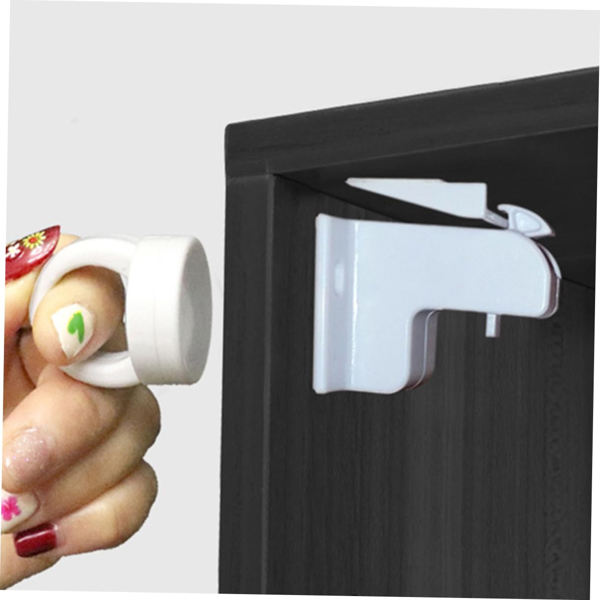 VICASKY 3juegos Cerraduras Magnéticas Para Armarios y Seguridad Infantil Invisible Instalación y Pack De Protección