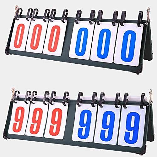 Marcador deportivo de mesa 6 dígitos 55.6 x 21 x 14.3 cm miniatura 3