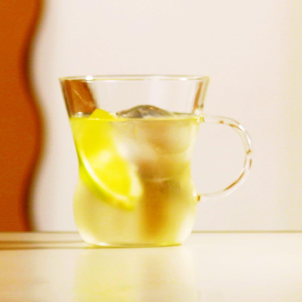 Hario"Suki" Glass Mug, 300ml, Clear