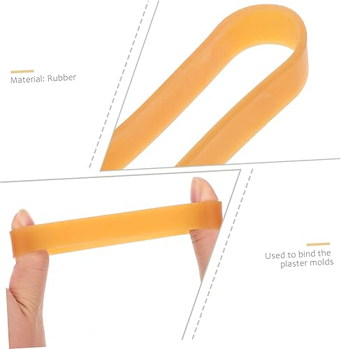 Miniatura 5 de 6 piezas de goma correa de silicona molde elástico cinturón Molde de para resina molde de unión correas de silicona