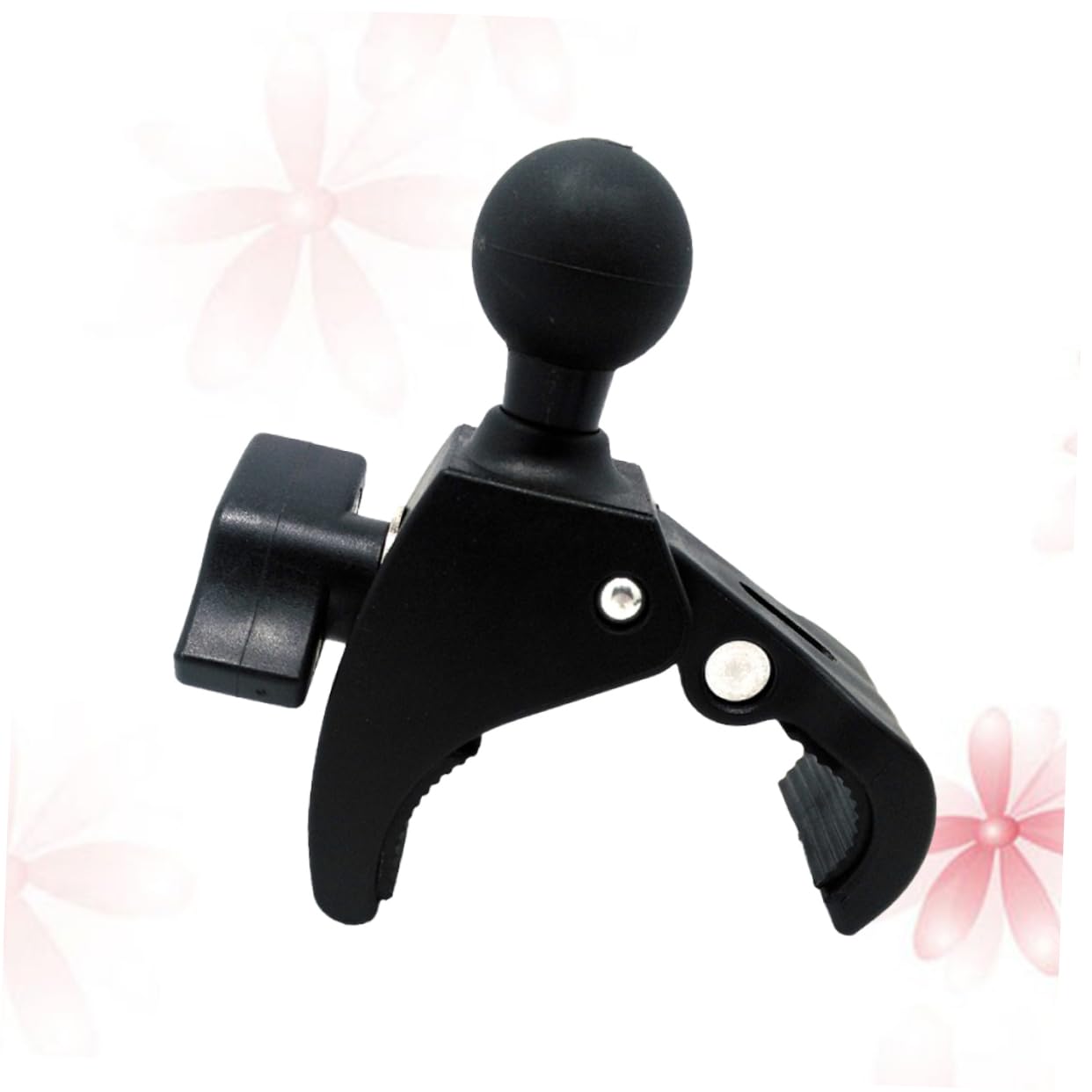 3pièces Support De Téléphone pour Support Métallique à Libération Rapide Noir Accessoire Pratique pour Guidon De Vélo Et VTT Design Léger Et Ajustable Anti-dérapant