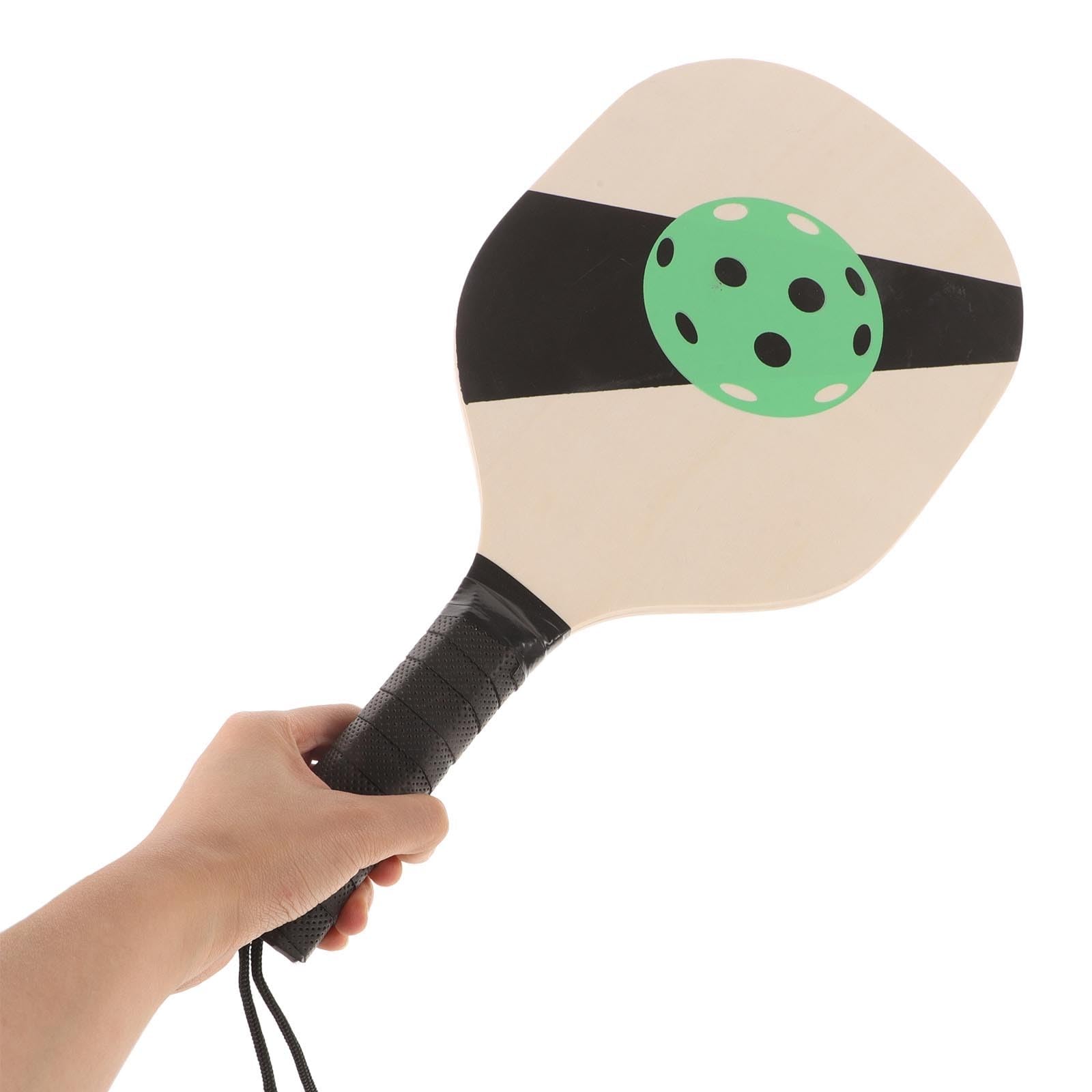Set de Pickleball Paletas y Bolas, Madera y PE para Principiantes