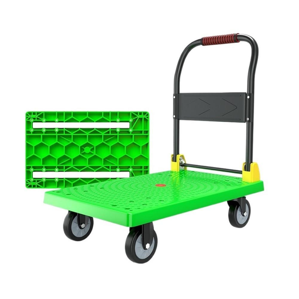 carrello per trasporto Carrello pieghevole multifunzionale for uso domestico Carrello a pianale for carico tirato a mano Carrello pieghevole portatile pieghevole for trasporto a mano carrello trasport