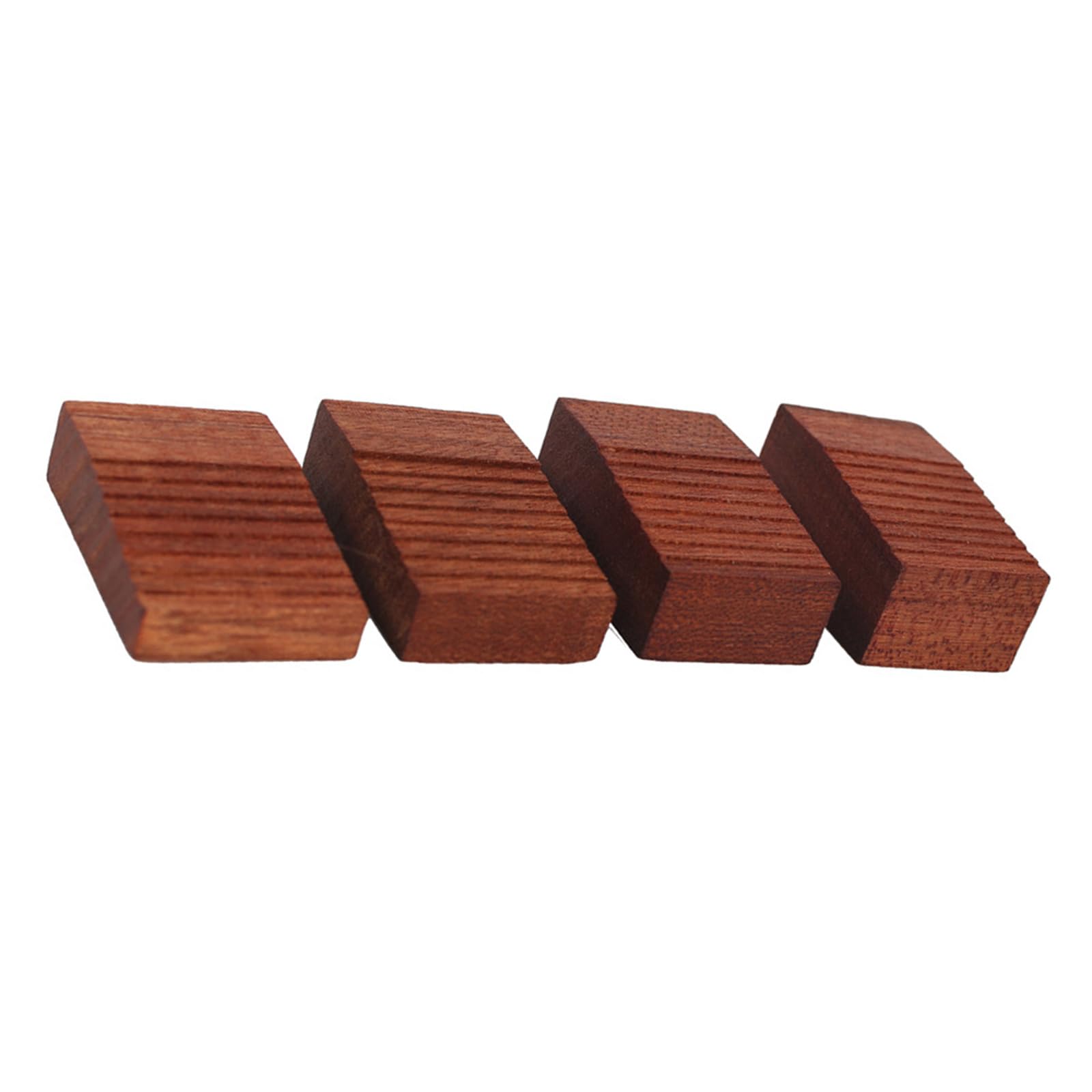 Schwimmende Tremolo-Setup-Blöcke, Holz, E-Gitarre, Tremolo-Slider, 4 Größen, Holz, Gitarre, schwimmender Tremolo-Tremolo-Tremolo-Keil, 4 Stück