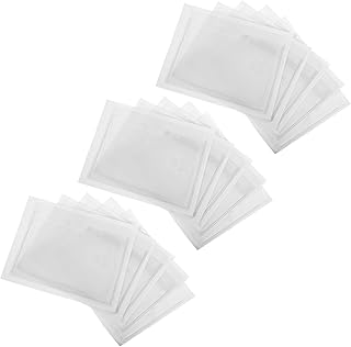 Operitacx 50 Peças Mangas De Cartão Abas Material Capas De Cartão Capas De Proteção De Cartões Material Titular De Cartão Mangas De Cartões Transparentes Mangas De Bolso Transparentes