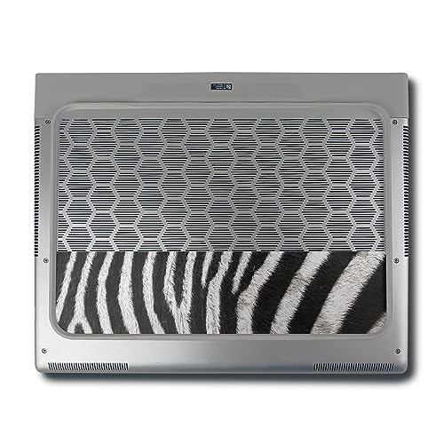 Image of MightySkins Skin Compatible with Alienware X16 R1 (2023) Full Wrap Kit - Zebra Closeup | Protective, Durable, and Unique Vinyl Decal wrap Cover | Easy to Apply & Change Styles | Made in The USA