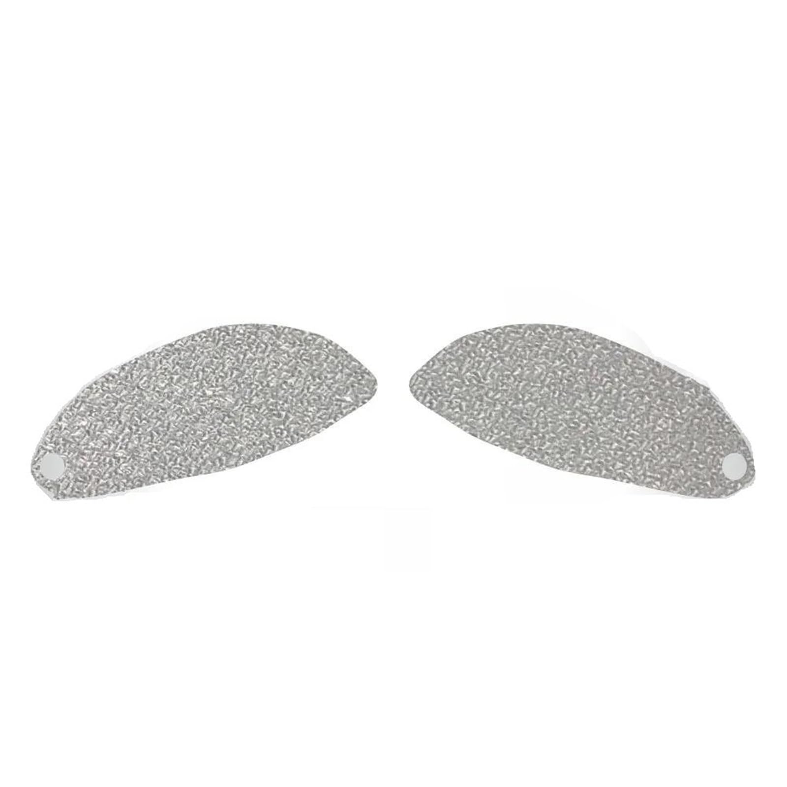Motorcycle Pad Tank Grip Fuel Sticker Gasoline Traction for Aprilia for RSV4 for Factory Tuono for V4 Carbon-Look(Bianco)