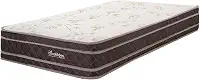 Colchão Solteiro 100% Espuma Dupla Face Antialérgico 88x188cm - BF Colchões
