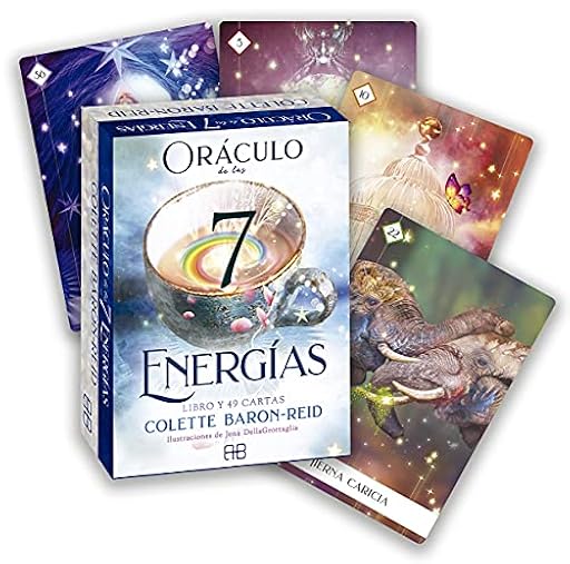 Oráculo de las 7 energías: Libro y 49 cartas. (MAGIA) | Ya disponible en tu tienda friki favorita! En mundofriki.es!