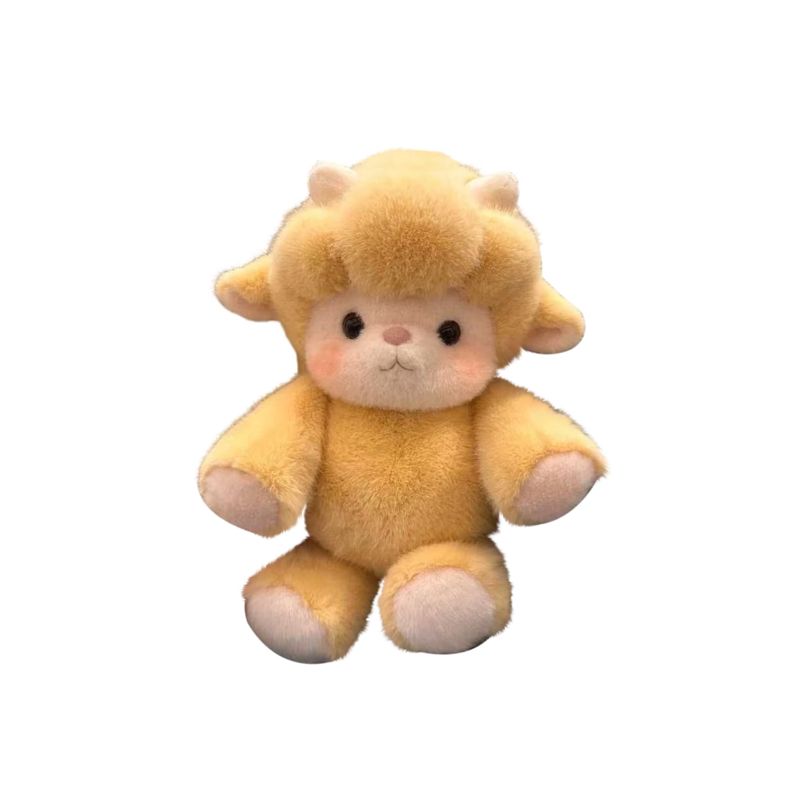 ODJOY-FAN Running Plushie Stress Relief Panda Cow Little Lamb Red Panda Stuffed Animal Shaking Interactive Moving Legs Desktop Fidget Toy Soft Cuddly Pal Sensory Gift for Office Bedroom Home