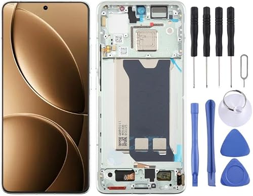 Smartphone Lcd Screen Digitizer Full Assembly With Frame For Redmi K80 - Green