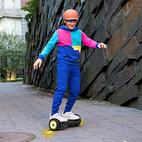 Jetson Hoverboard - Zone Hoverboard With Off-Road All-Terrain Wheels - Lightweight Black Hoverboard With Light Up Led Wheels - Heavy Duty Self-Balancing Smart Hoverboard #TOP5