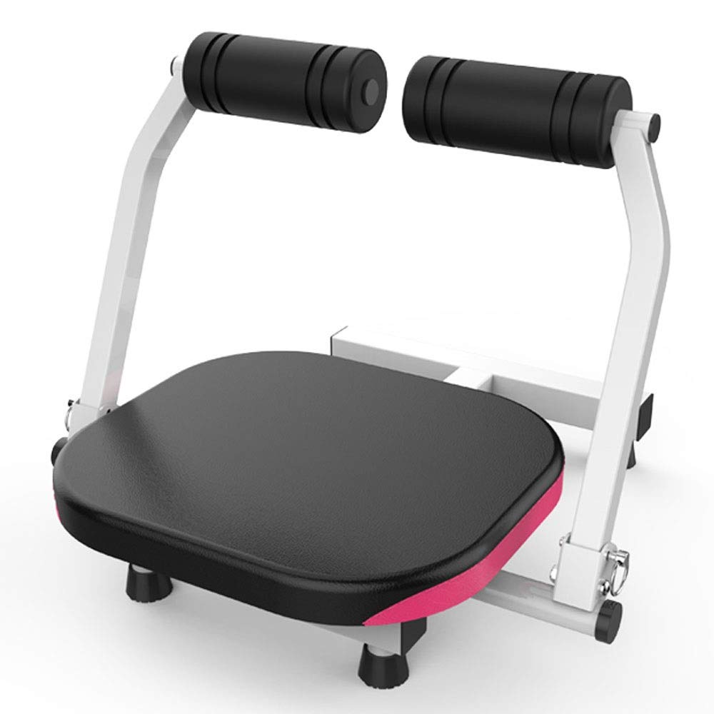 MQQ Portable Foldable Sit Up Bench Strength Training Bench Exercise Bench Utility Bench Rotatable Seat Plate And Automatic Rebound Back Exercise Equipment
