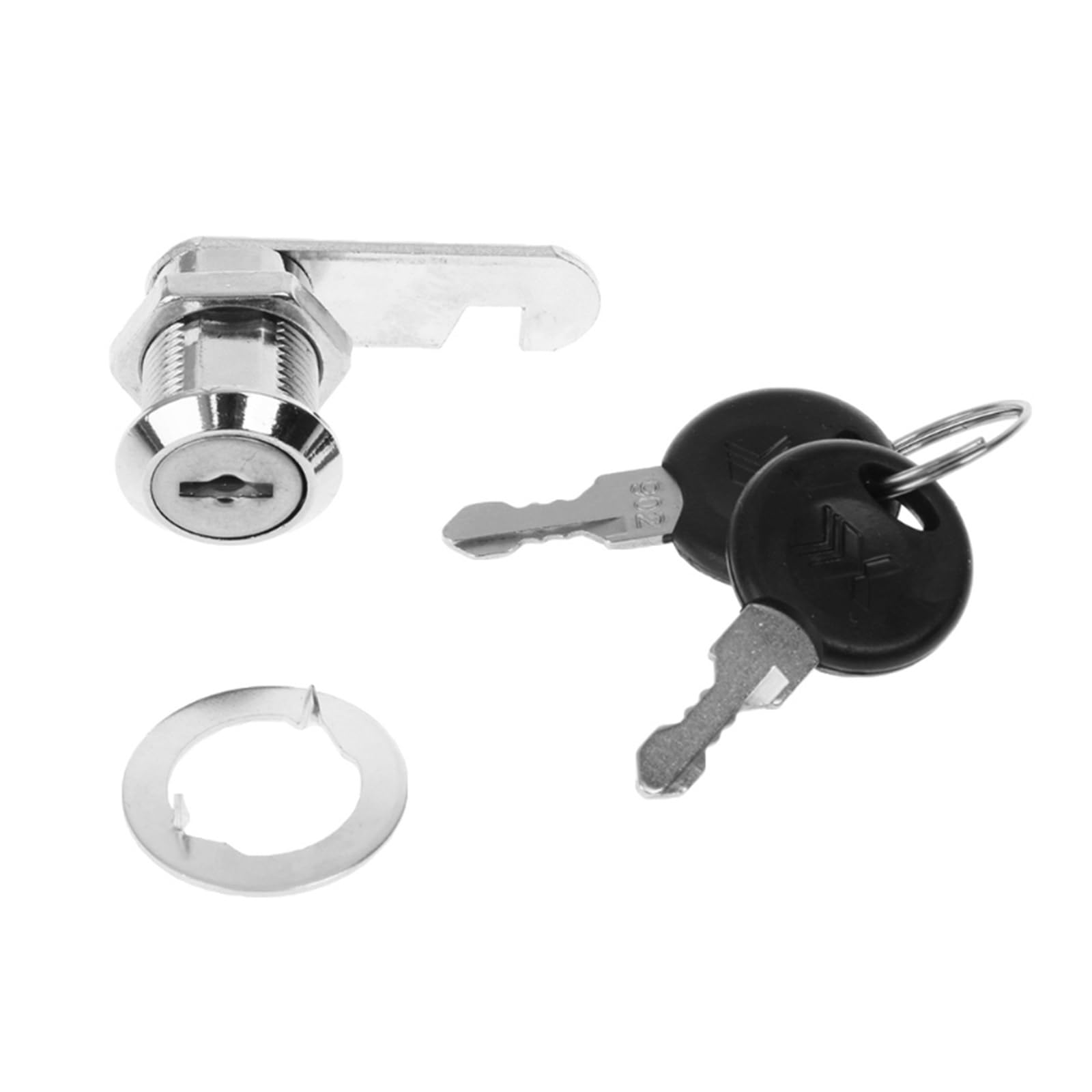 Kjbdqqh 20Mm Cam Lock Zinc Alloy 10Mm/16Mm/20Mm/25Mm Sturdy Cam Lock Filing Cabinet Post Mailbox Drawer Cupboard Locker With 2 Keys For Cupboard(20Mm)