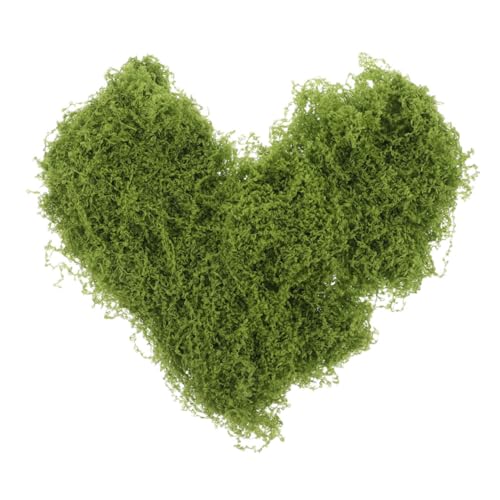 BCOATH Realistic Artificial Moss Lawn Mat Green Plants Decor Terrarium Moss Fake Grass for Crafts Landscaping