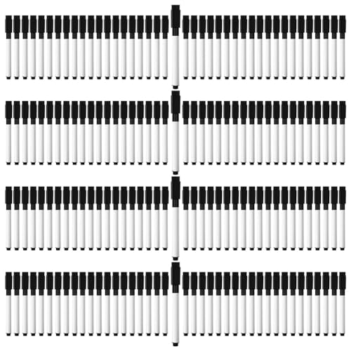 Marqueurs magnétiques pour l'école et le bureau avec capuchon gomme pour tableau blanc
