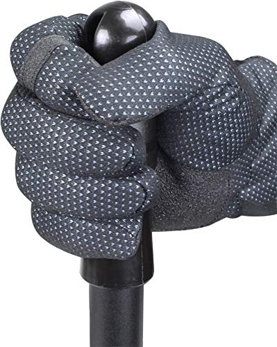 Leichte Lauf Handschuhe mit Grip, Sporthandschuhe, perfekt auch für Nordic Walking Stöcke Größe XXL