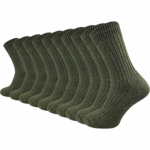 Chaussettes militaires en laine GAWILO robustes à bouclettes anti-usure pour la randonnée
