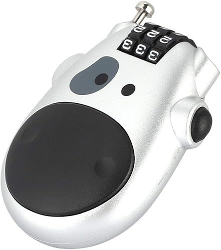 Miniatura 6 de Sonew Cerradura de contraseña de combinación de código de 3 dígitos, cerradura de equipaje de maleta de combinación de aleación de zinc reiniciable