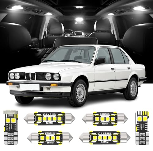 Kit de 8 Lámparas LED para Interior BMW 3 Serie E30 miniatura 1