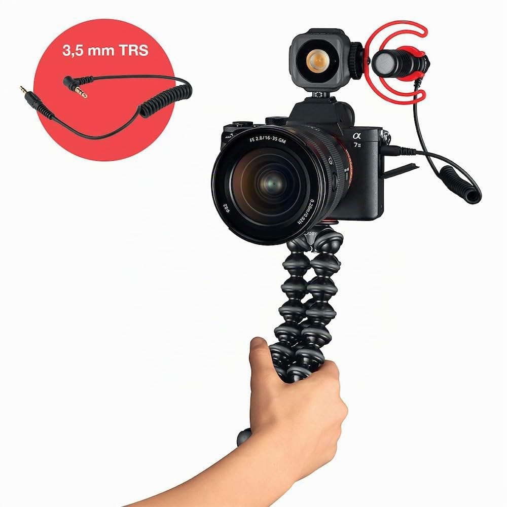 Joby GorillaPod Mobile Vlogging Kit (Smartphone Rig, Micro Wavo Mobile, Mini LED Beamo) Flexibles Stativ, Telefonhalterung, Mikrofon, Licht, Recorder/IRL/Youtuber/Content-Creator