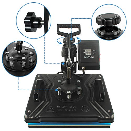 10 BEST F2C Pro 5 in 1 Combo Heat Press Machine TShirt Hat Cap Mug